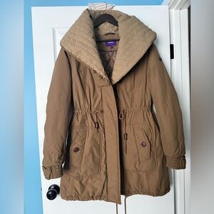 Mexx Amsterdam Women's Brown Utility Parka